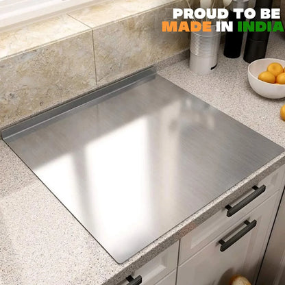 Stainless Steel Chopping Board & Kitchen Countertop - 41 x 31 Cm (Original Big Size) Diwali Special