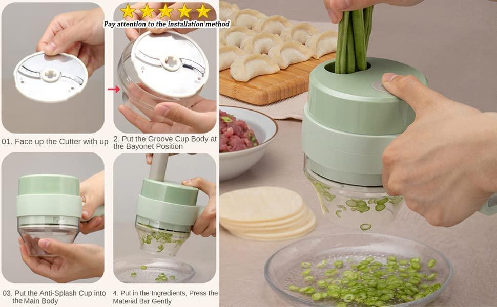 Wireless Handy Electric Vegetable Chopper Roposo Clout