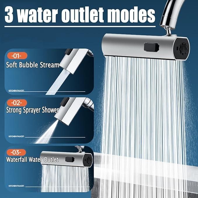 Waterfall Kitchen Faucet Extender Roposo Clout