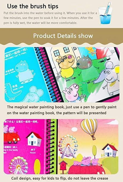 Reusable Magic Water Painting Book Roposo Clout