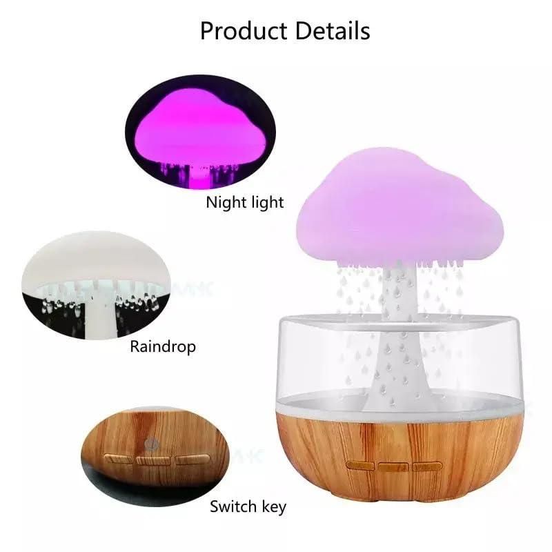 Raindrop Humidifier and Diffuser Roposo Clout