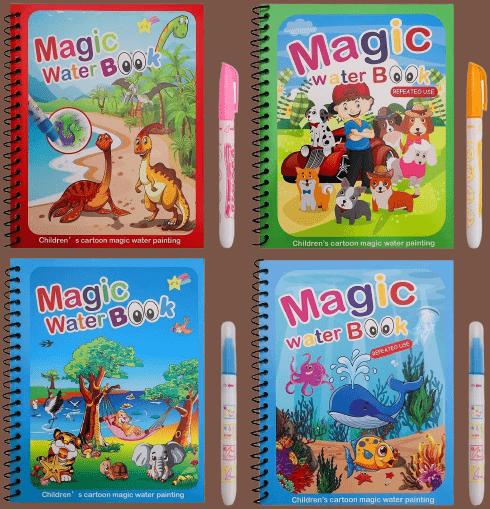 Reusable Magic Water Painting Book Roposo Clout