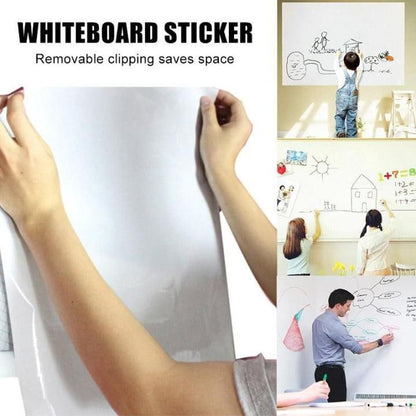 Whiteboard Wall Sticker for Office, Study Room, Kids, Home Roposo Clout