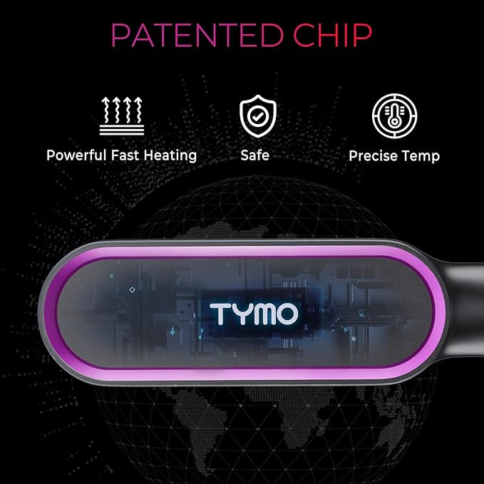 TYMO Supersonic Hair Brush (Dryer/Straightner/Styler/Volumiser)