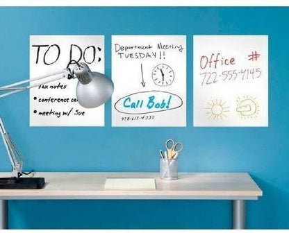 Whiteboard Wall Sticker for Office, Study Room, Kids, Home Roposo Clout