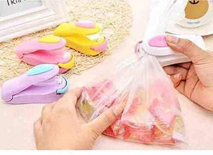 Smart Bag Sealer Heat Seal, Portable Mini Sealing Machine for Food Storage, Food Sealer Handheld for Vacuum Sealer Bags, Plastic Bags, Snack Bags, Chip Bags Roposo Clout