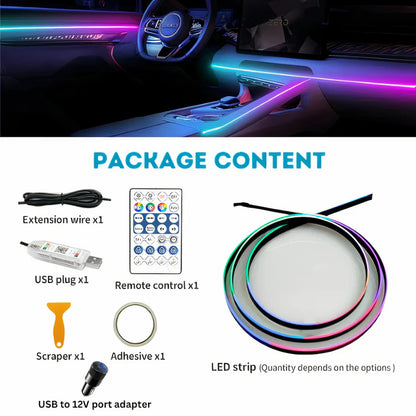 GlowRide Ambient Lights ( Compatible with every car ) SourceInfi