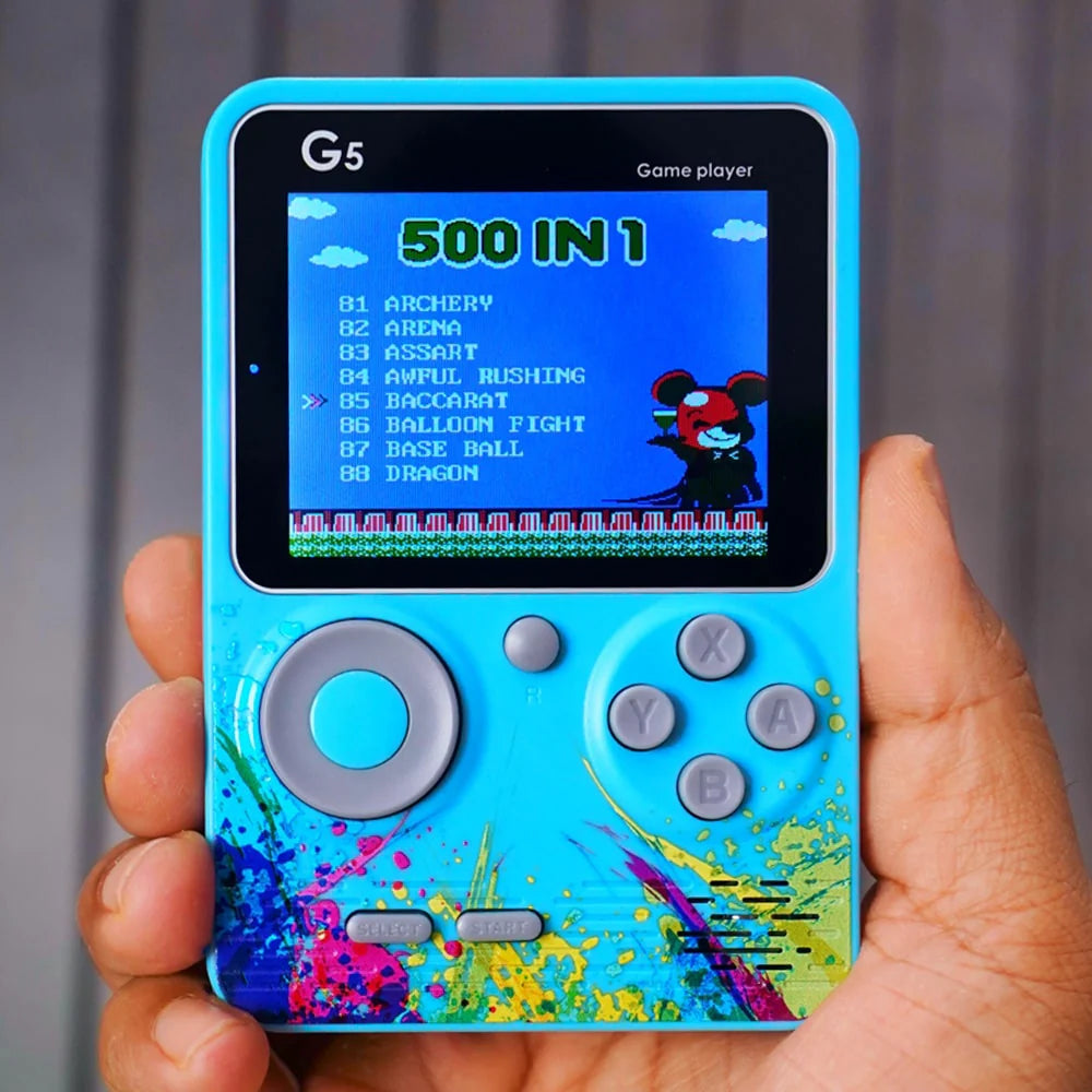 400 in 1 Handheld Game Console,Classic Retro Video Gaming pad SourceInfi