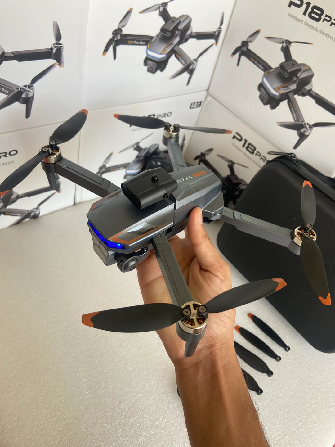 P18 PRO™ Professional Aerial Photography Drone with 8K HD FIVE CAMERA & Highly Advance GPS