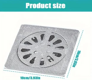 Kitchen Sink Strainer - Disposable Shower Drain Cover Hair Catcher stickers(Pack of 10) SourceInfi