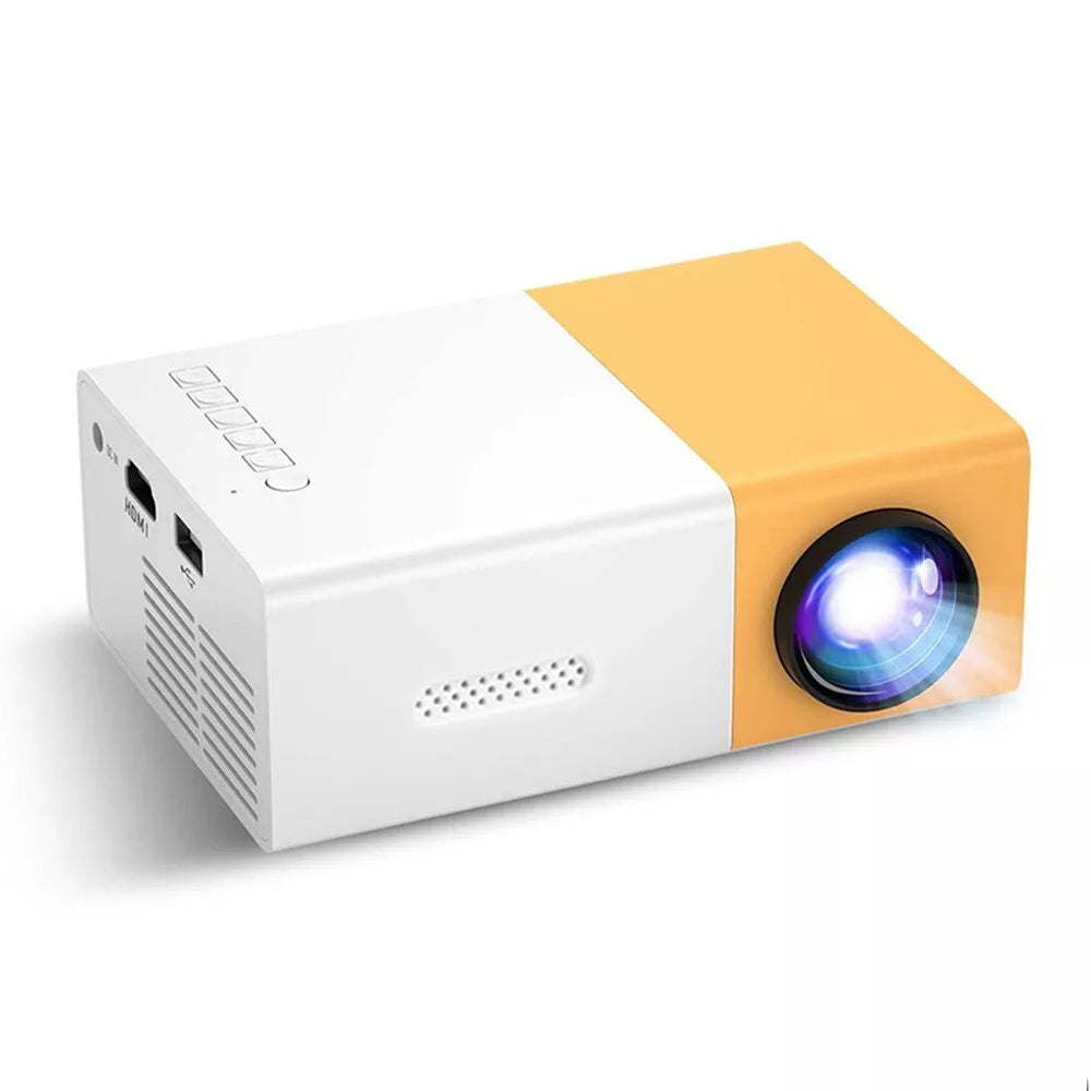 Home Cinema Grade Mini Micro LCD Portable Manual Focus 1080 Projector SourceInfi