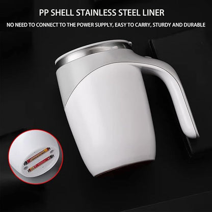 Magnetic Mug, Self Stirring Coffee Mug Reusable Self Stirring Mug for Coffee/Milk/Tea