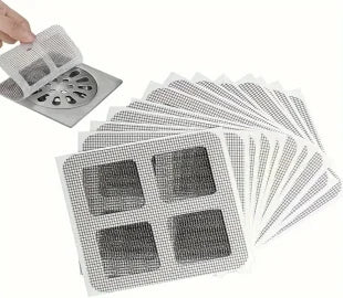 Kitchen Sink Strainer - Disposable Shower Drain Cover Hair Catcher stickers(Pack of 10) SourceInfi